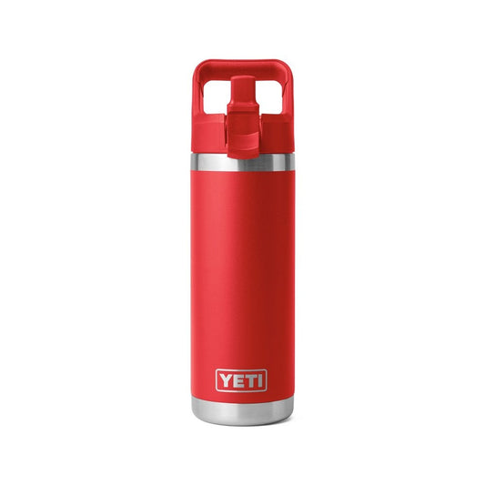Rambler® 18 Oz (532 Ml) Bottle - Straw Cap - Rescue Red