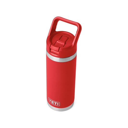 Rambler® 18 Oz (532 Ml) Bottle - Straw Cap - Rescue Red