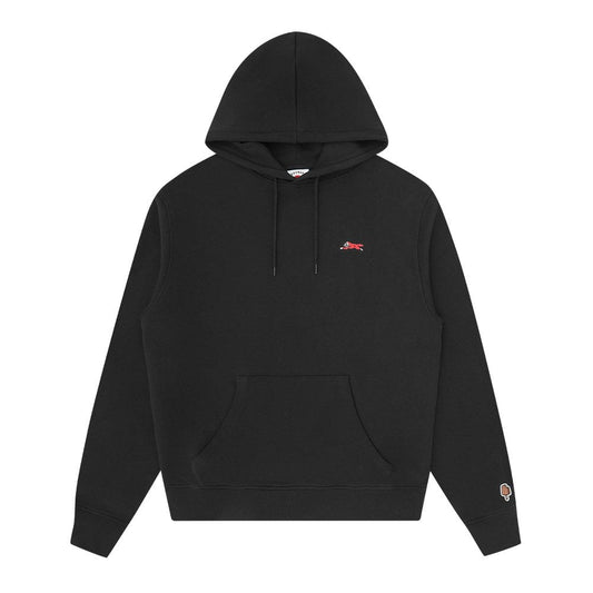 Small Running Dog Popover Hood - Black