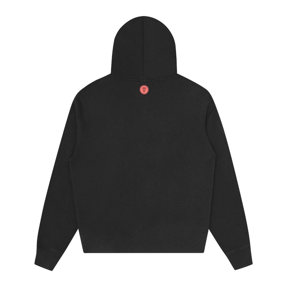 Small Running Dog Popover Hood - Black