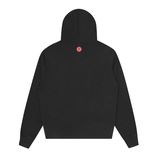 Small Running Dog Popover Hood - Black