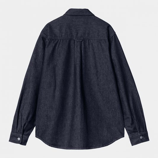 Harvey Shirt Jac - Blue Rinsed