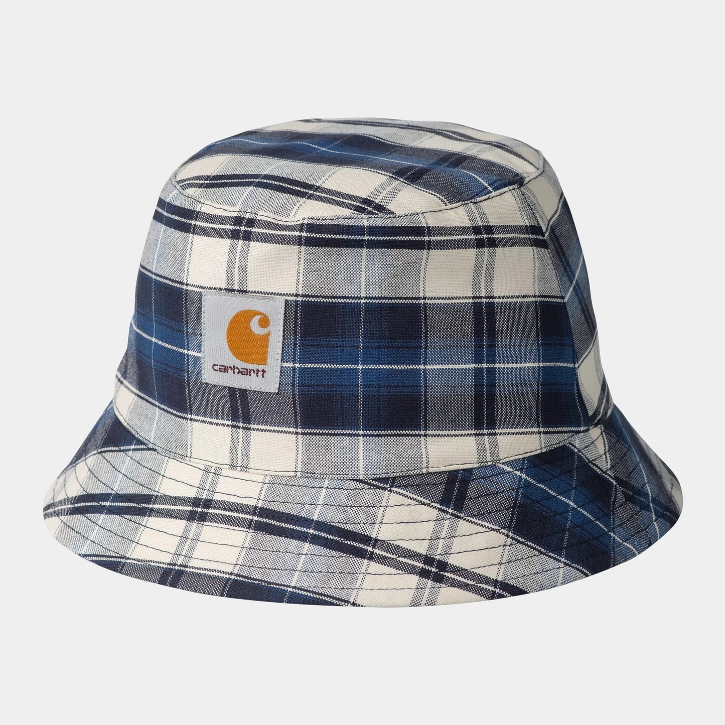 W' Tarbell Bucket Hat - Tarbell Check, Dark Navy