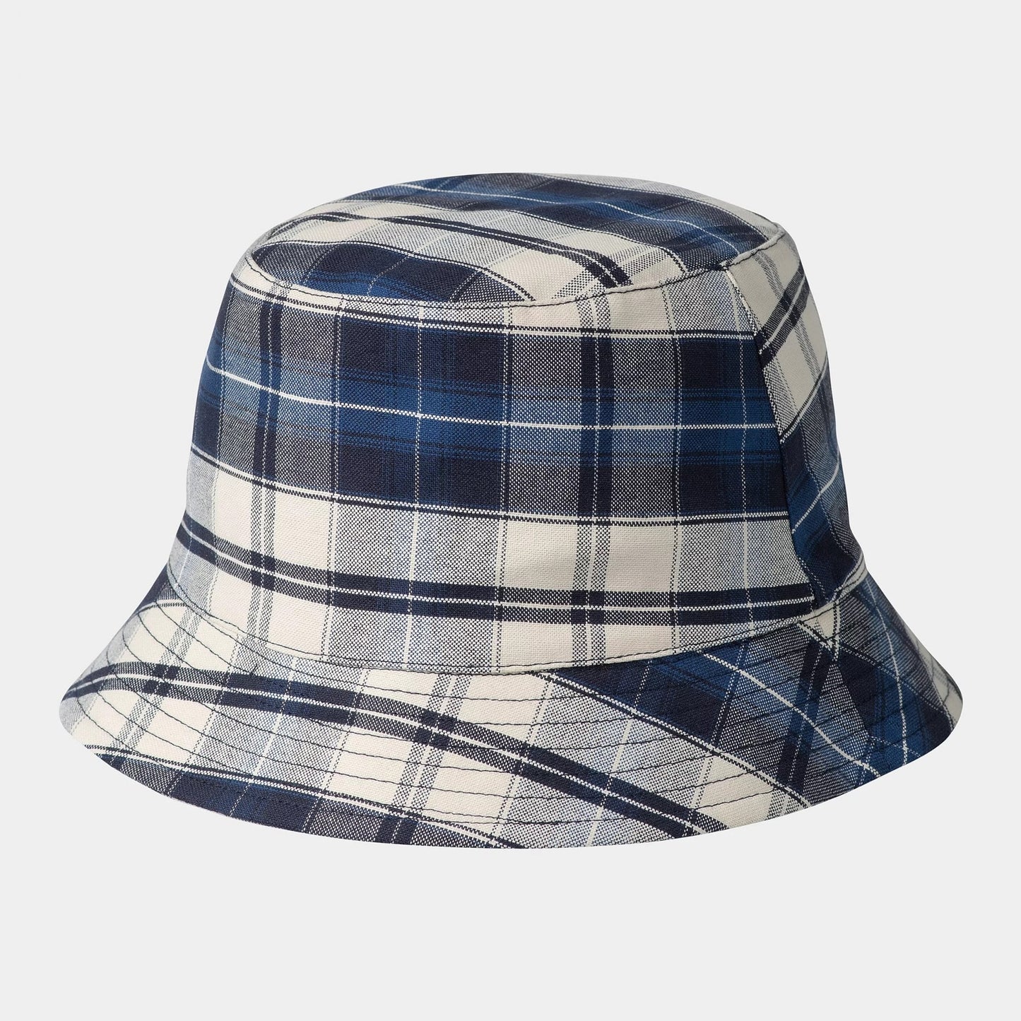 W' Tarbell Bucket Hat - Tarbell Check, Dark Navy