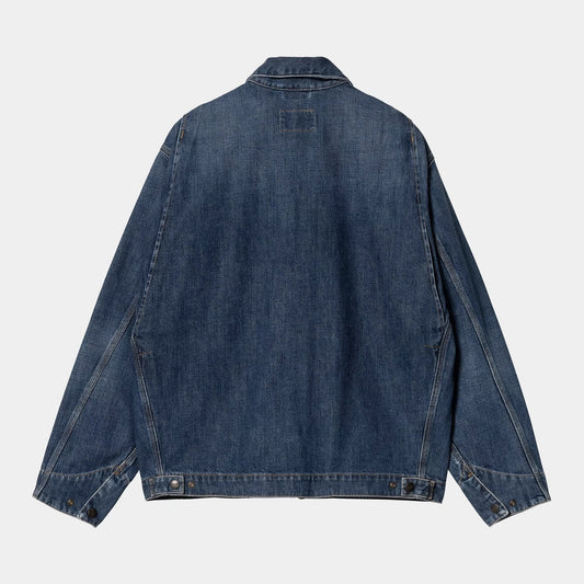 OG Detroit Jacket - Blue, Dark Used Wash