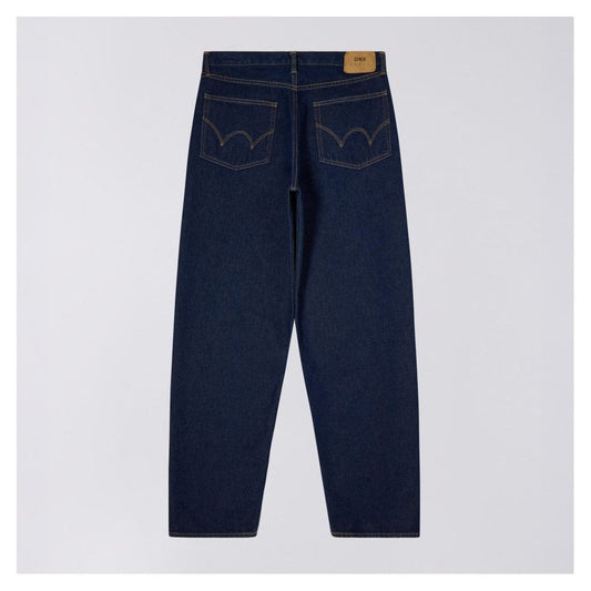 Loose Jeans, 12.5oz Kaihara Openend Denim - Blue Rinsed