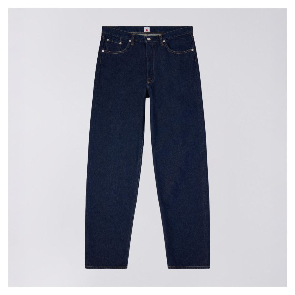 Loose Jeans, 12.5oz Kaihara Openend Denim - Blue Rinsed
