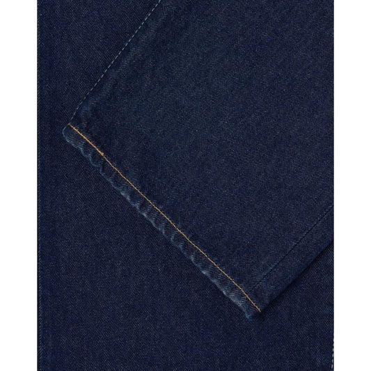 Loose Jeans, 12.5oz Kaihara Openend Denim - Blue Rinsed