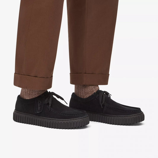 Torhill Lo Black Suede