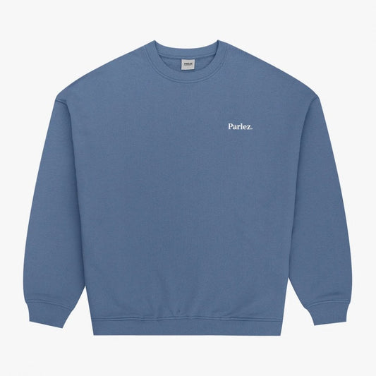 Vernon Oversized Crew China Blue