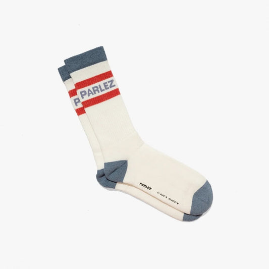 Strive Sock - White / China Blue