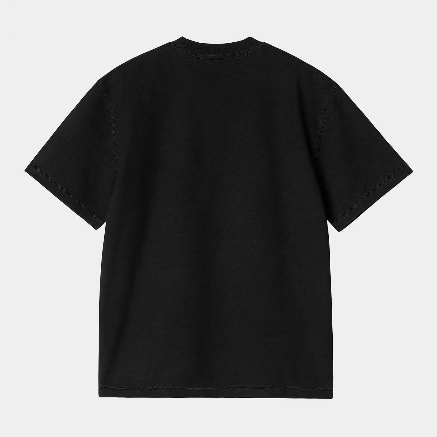 W' S/S Ingo T-shirt - Black (Garment Dyed)