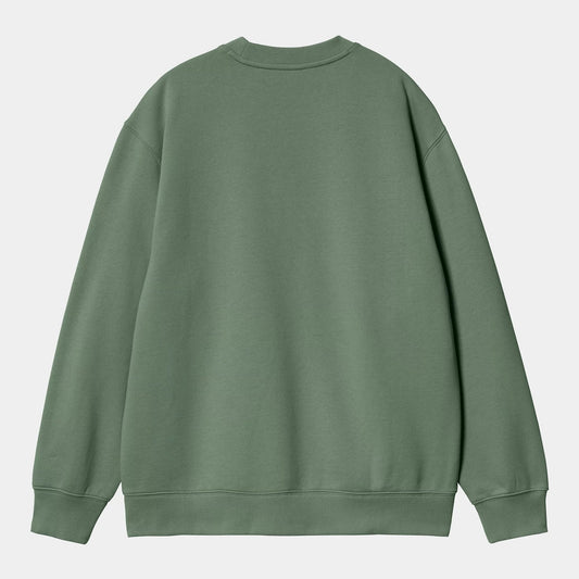 W' Carhartt Sweat - Park / Hortensia