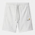 American Script Sweat Short Ash Heather
