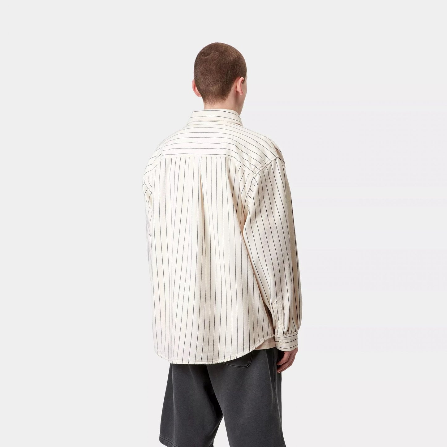 Hendry Shirt Jac - Seaton Stripe, Wax / Dark Navy Rinsed