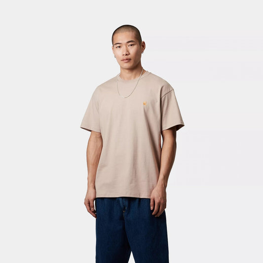 S/S Chase T-shirt - Dusky Beige