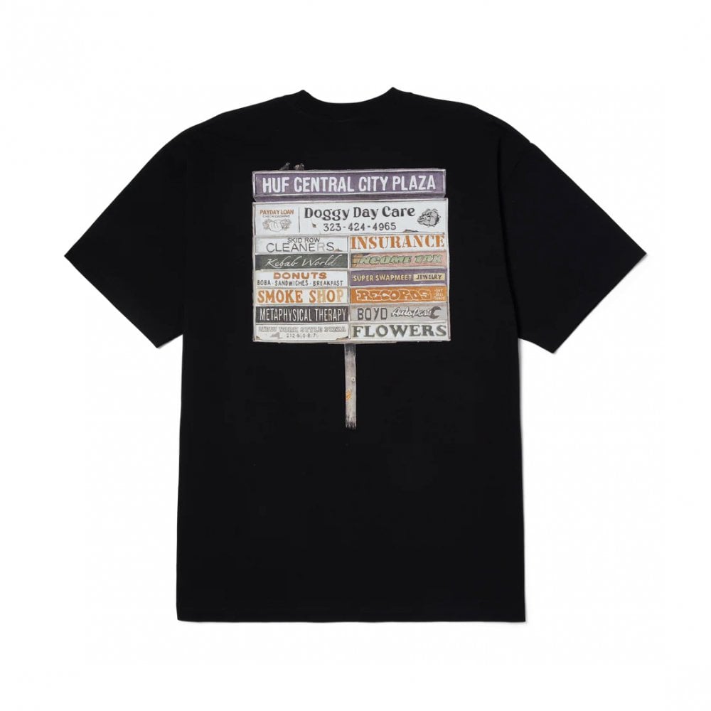 Plaza S/S Tee - Black