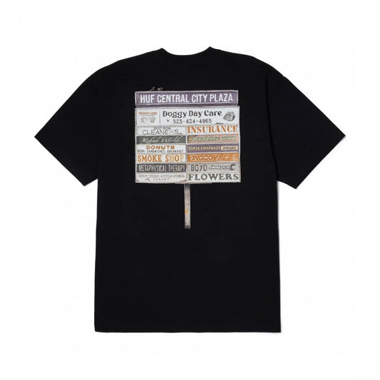 Plaza S/S Tee - Black