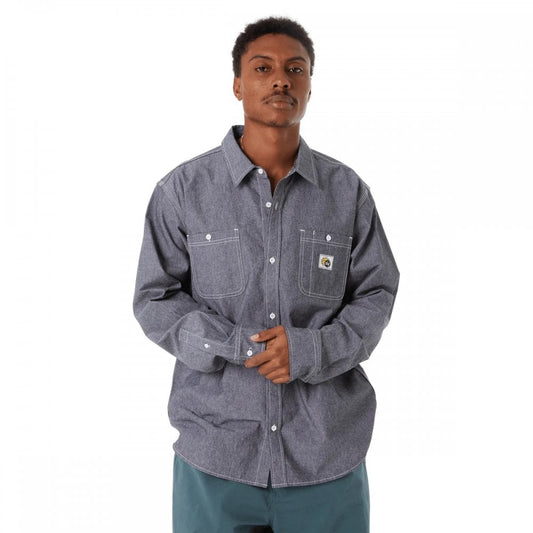 Total Eclipse Chambray Shirt - Black