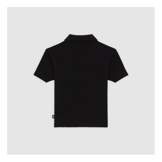 Women's Tallasse Button Up Polo Shirt - Black