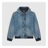 Dickies Hooded Denim Jacket - Rinsed Blue With Fade