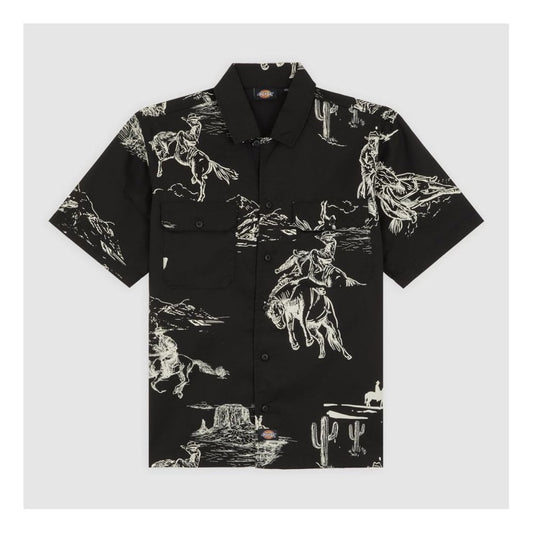 Savage S/S Work Shirt - Black