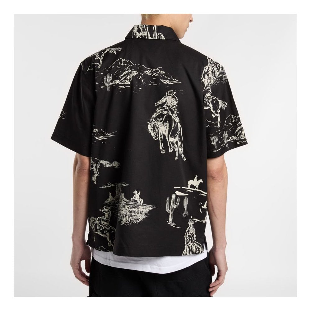 Savage S/S Work Shirt - Black