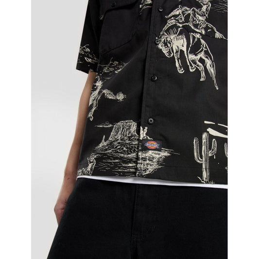 Savage S/S Work Shirt - Black