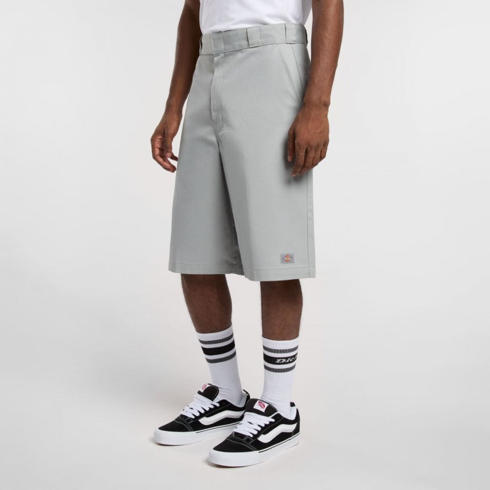 13” Multi Pocket Work Shorts - Light Grey