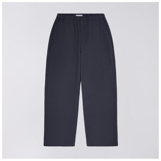 Edison Pant, Swollen Seersucker - Dark Grey (Garment Washed)