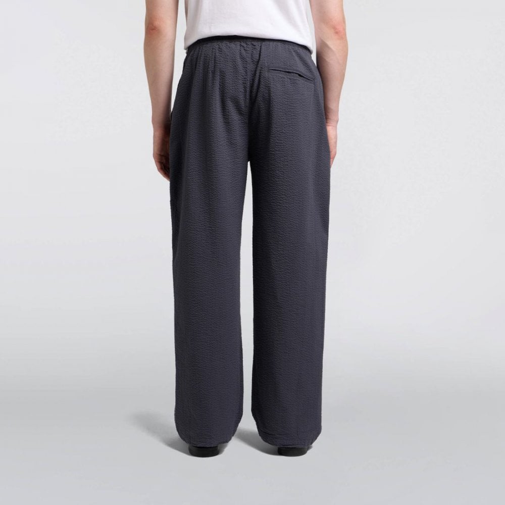 Edison Pant, Swollen Seersucker - Dark Grey (Garment Washed)
