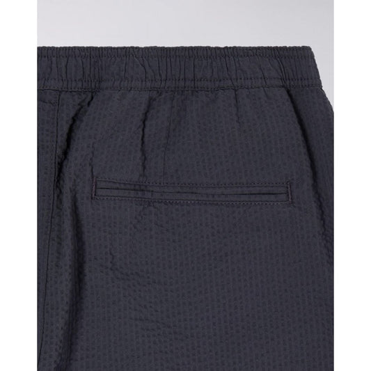 Edison Pant, Swollen Seersucker - Dark Grey (Garment Washed)