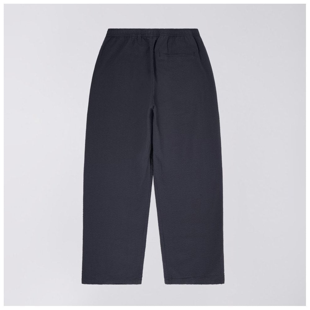 Edison Pant, Swollen Seersucker - Dark Grey (Garment Washed)