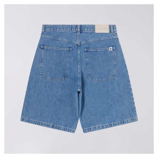 Worker Short - Blue (Light Stone Washed)