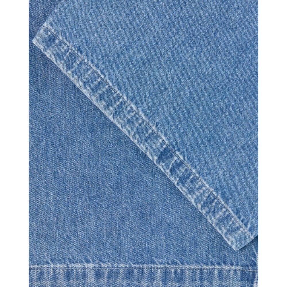Worker Short - Blue (Light Stone Washed)