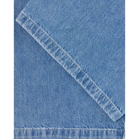 Worker Short - Blue (Light Stone Washed)