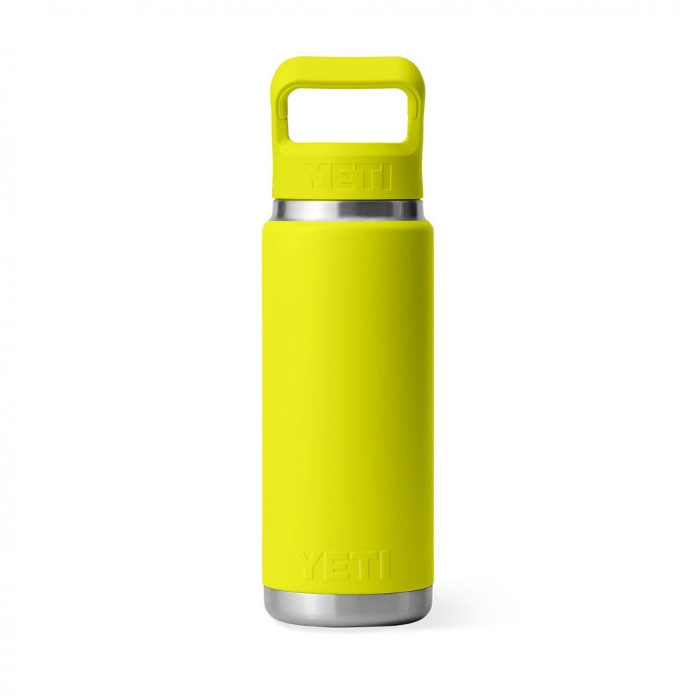 Rambler™ 26oz Bottle, Straw Cap - Firefly Yellow