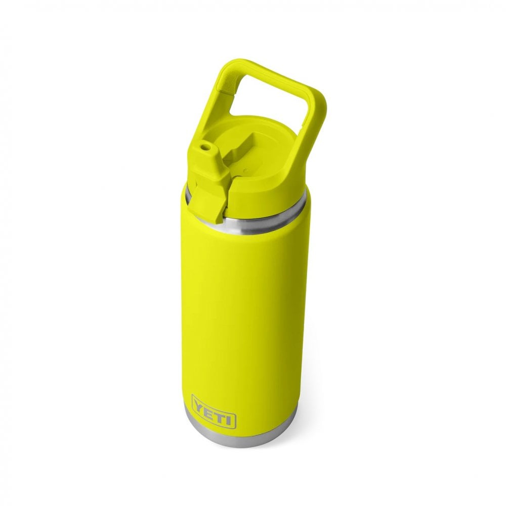 Rambler™ 26oz Bottle, Straw Cap - Firefly Yellow