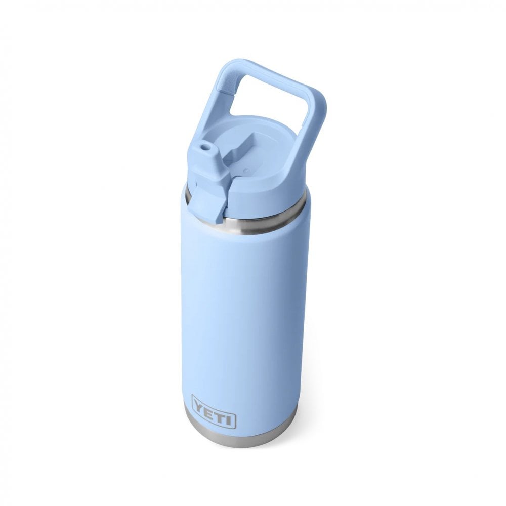 Rambler™ 26oz Bottle, Straw Cap - Big Sky Blue