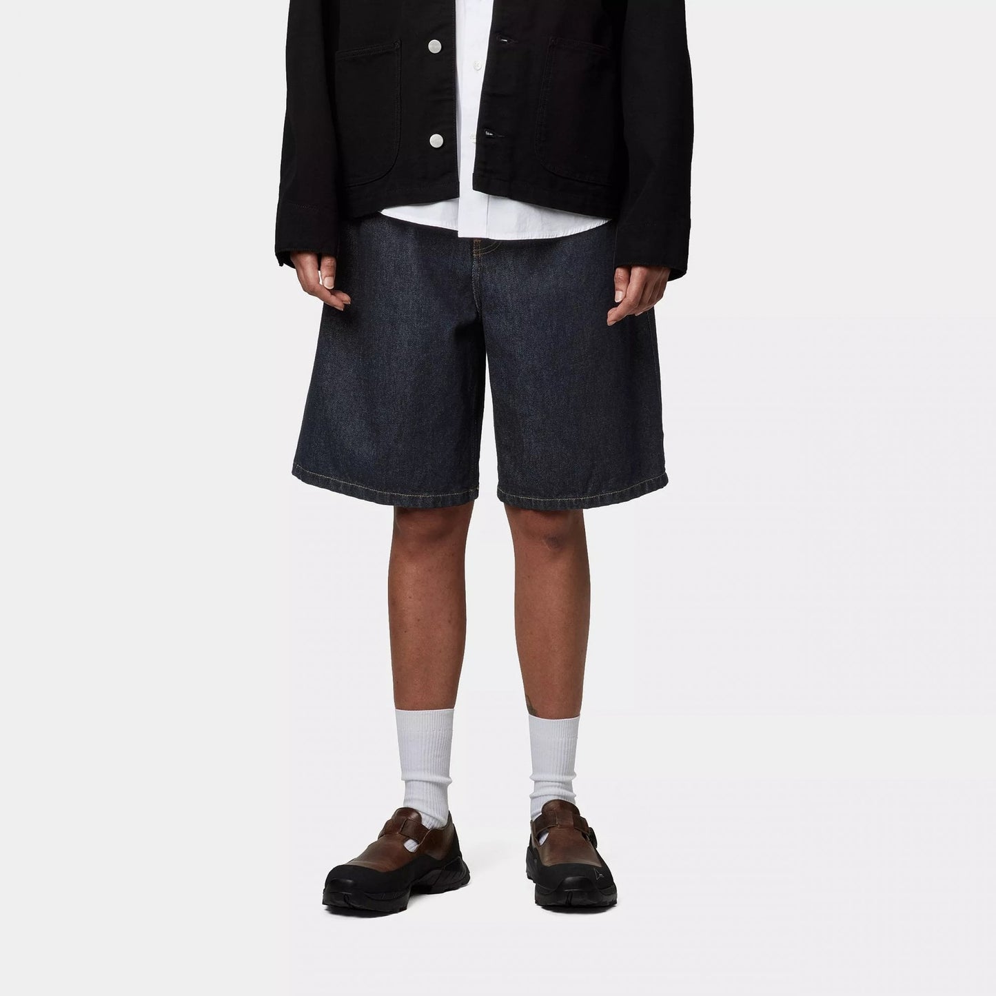 W' Brandon Short - Blue (Rinsed)