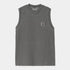 W' Nelson A-shirt - Graphite (Garment Dyed)