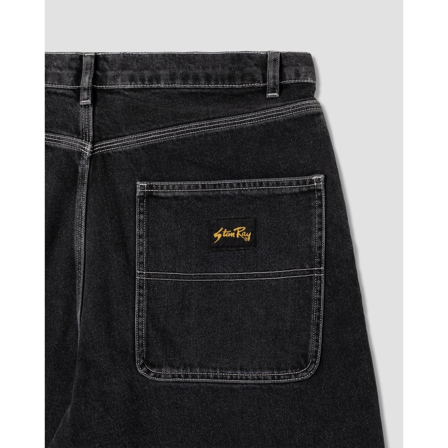 Wide 5 Short - Washed Black