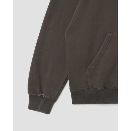Patch Zip Hood - Washed Black