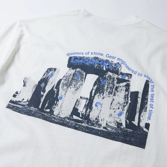 Stonehenge Tee - White