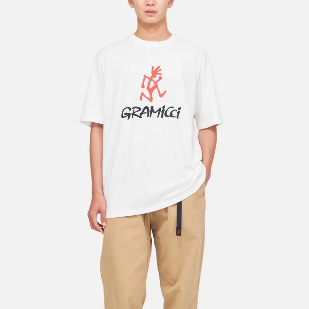 Gramicci Logo Tee - White