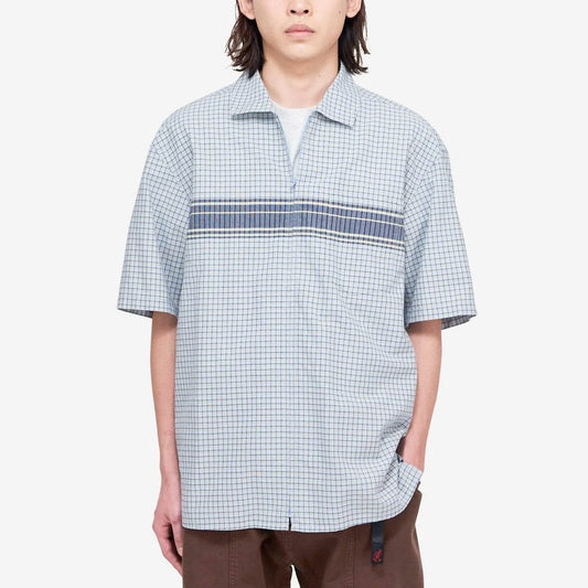 Zip Up Wave Shirt - Pacific Plaid