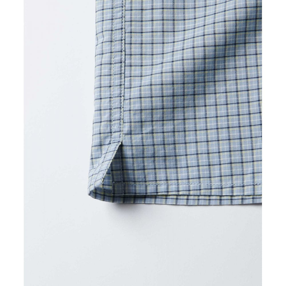 Zip Up Wave Shirt - Pacific Plaid