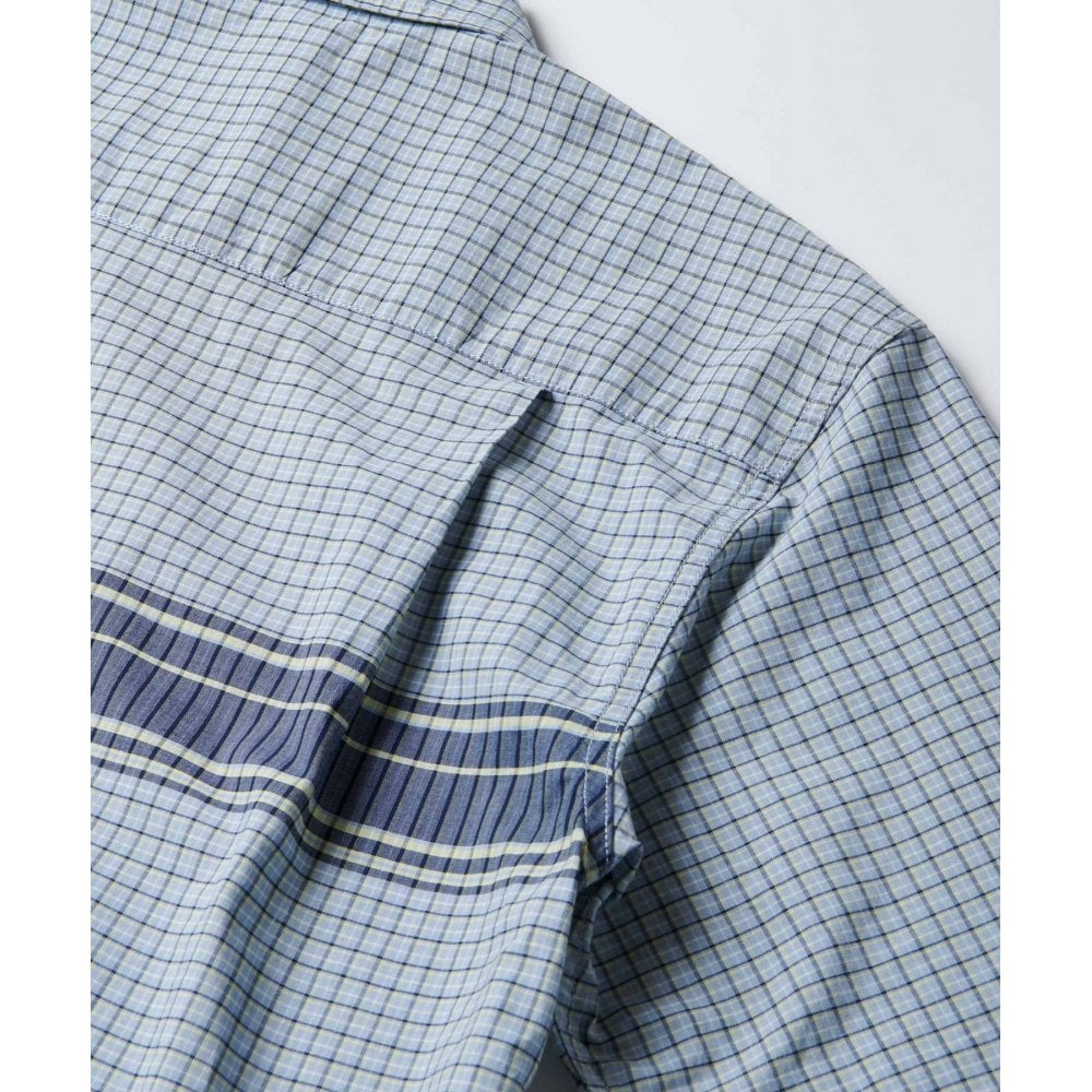 Zip Up Wave Shirt - Pacific Plaid