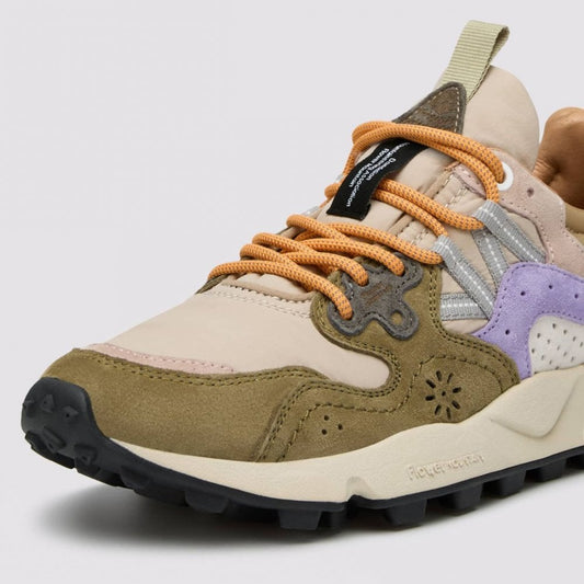 Yamano 3 Uni, Suede / Nylon - Military / Taupe / Violet