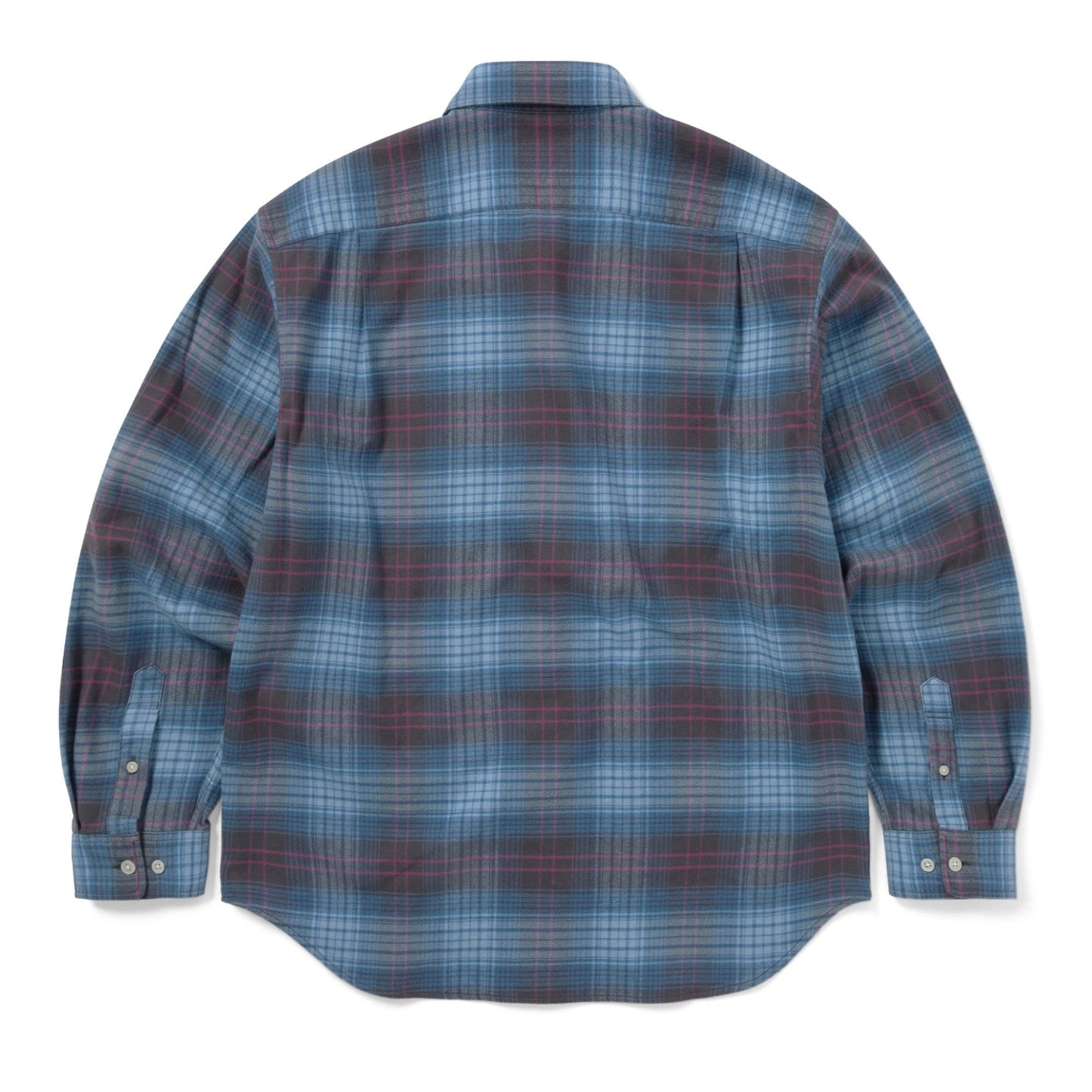 Flannel Check Shirt - Blue